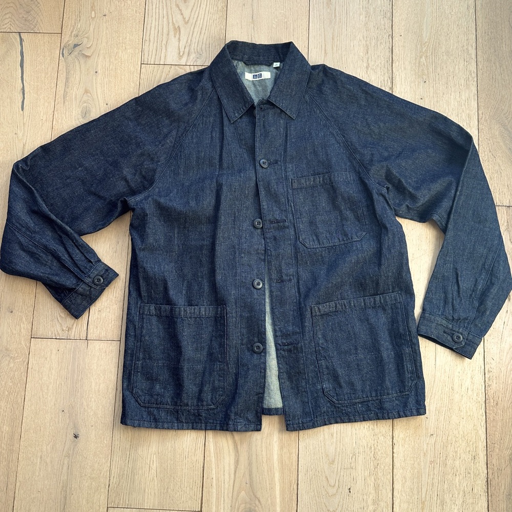 Uniqlo Cotton linen chore jacket M size